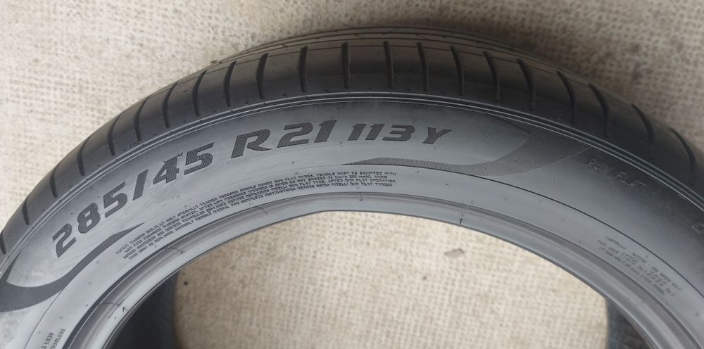 Set 2buc 285/45 R21 113Y Pirelli P Zero RFT RSC vară