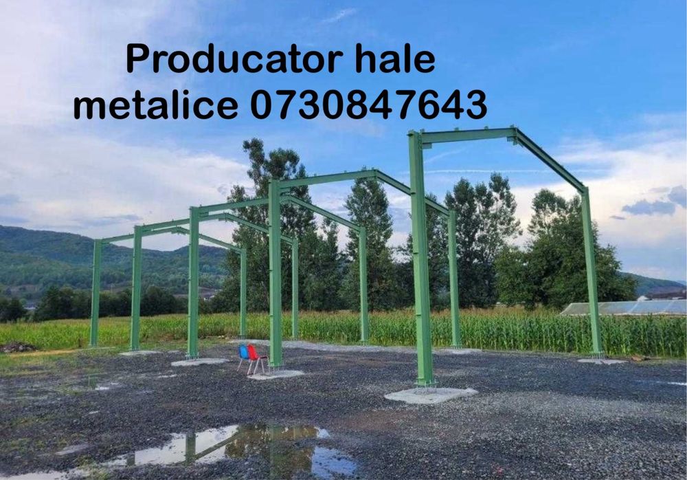 Confectii metalice. Hale, pergole, structuri, etc.