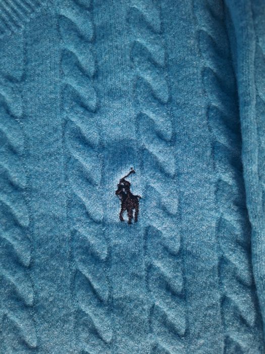 Разпродажба на Polo Ralph Lauren пуловер светло син