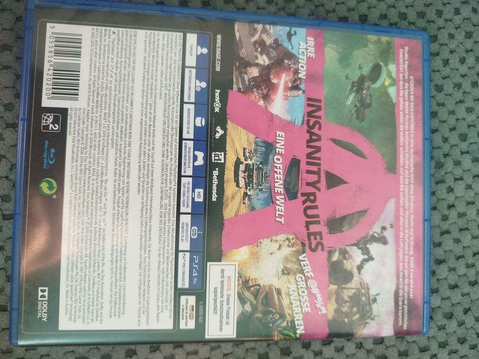 Игра на Playstation 4 RAGE 3