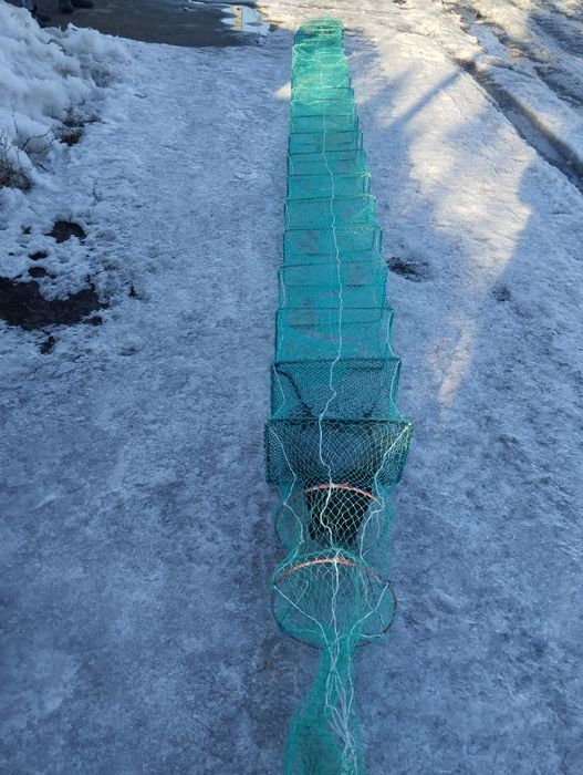 Раколовки гармошки 4м