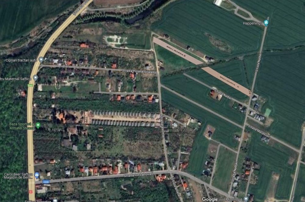 Parcele 500 - 800 mp Balotesti Lahovari