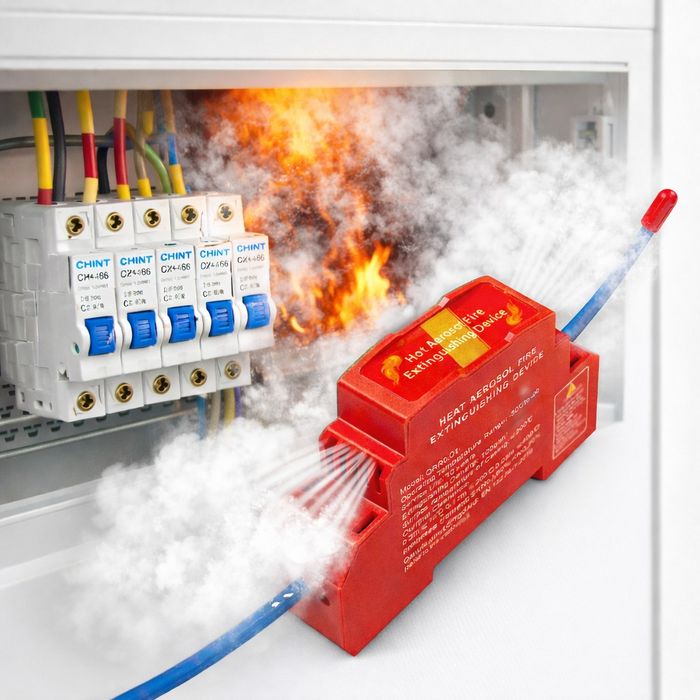 Автоматический Огнетушитель  Аэрозольный