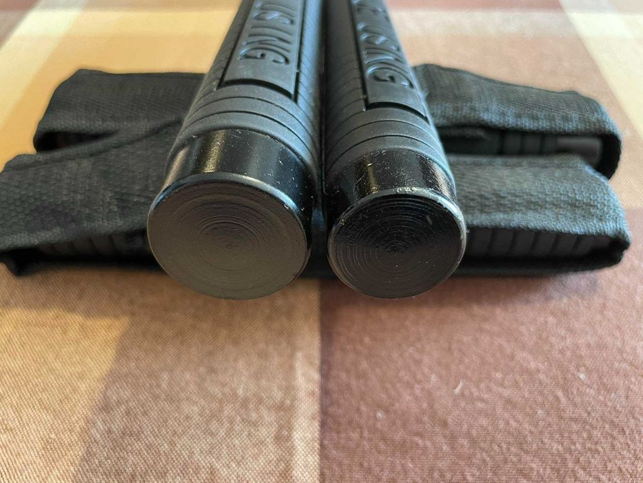 Метална полицейска палка 2- размера, електрошокове