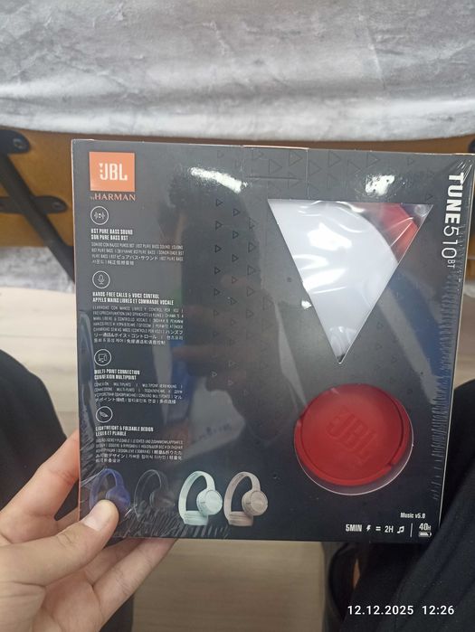 Наушники jbl tune bt510