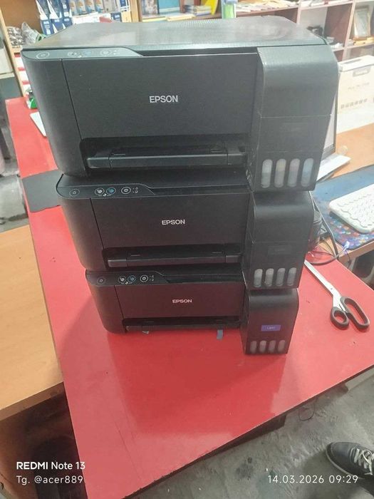 Принтер струйный Epson L3101 3 ШТУК