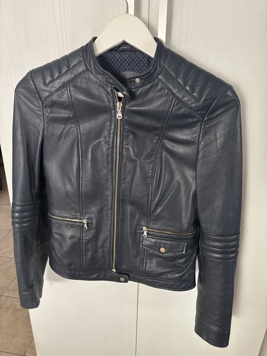 Geaca piele naturala femei massimo dutti xs