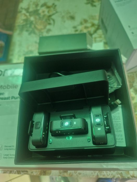 Lavaliera cu 3 microfoane noua