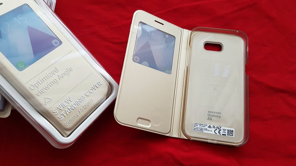Husa Smart S-View Activa Originala Samsung Galaxy A5 2017 noua Activa