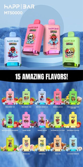 Vape Happ | Bar MT•50K Puffuri Reale