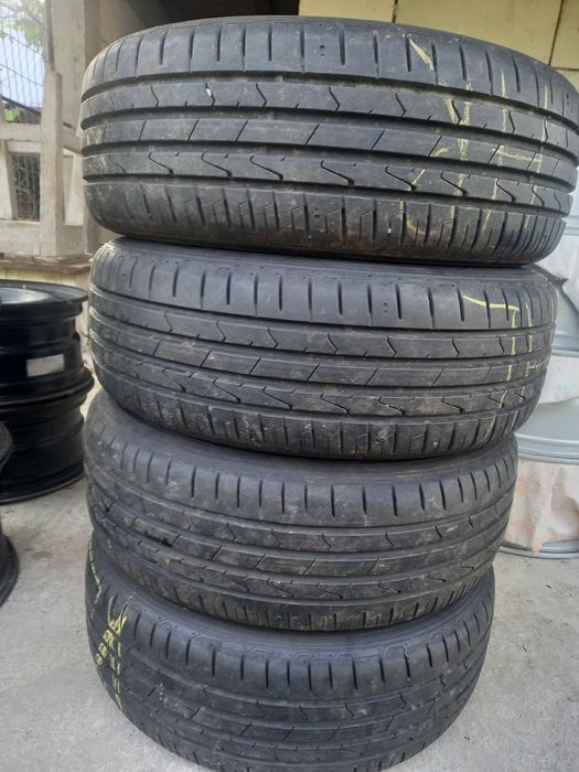 Cauciucuri 195/65/15 noi cu jante 5×112 tabla Volkswagen, Skoda