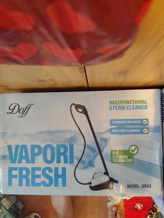 Aparat de curățat cu abur Doff Vapori Fresh DR03 - NOU, sigilat - Multifuncțional