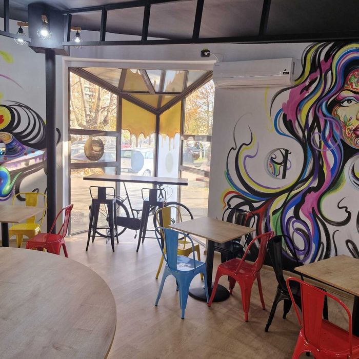 Mese- Blat PAL si  Baza Metalica - Terasa, Bar, Pizzerie, Restaurant