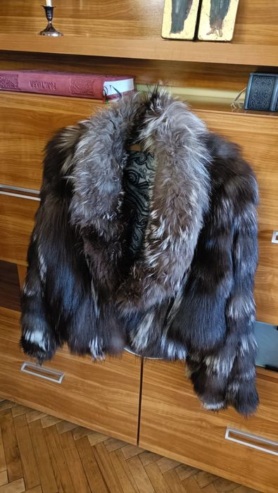 Haina blana vulpe siberiana calitate mare