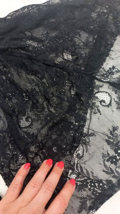 Бутикова риза прозрачна дантела S