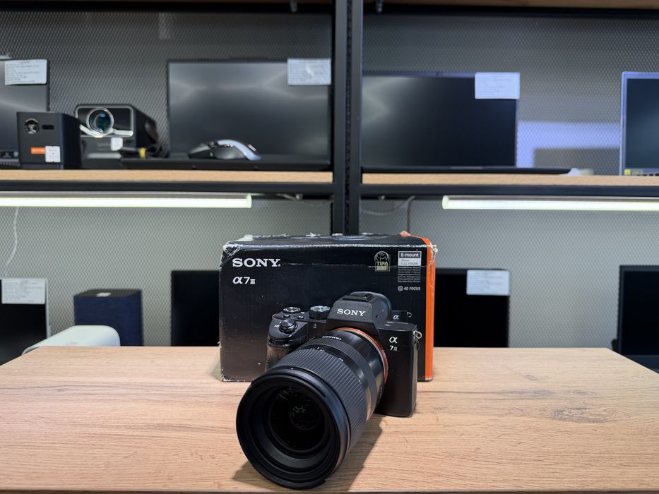 Фотоаппарат Sony Alpha 7 III, Tamron 28-75 mm, полный комплект,1814/А1