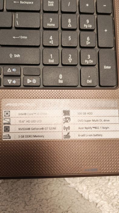 Laptop Acer pentru piece
