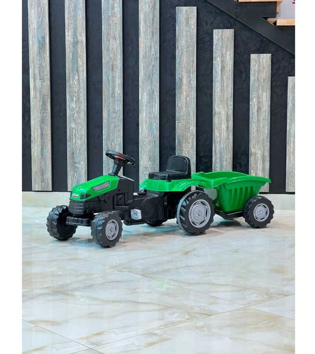 Трактор с педалям-143х51х51 см от 2 лет до 12 лет 50 кг Есть доставка