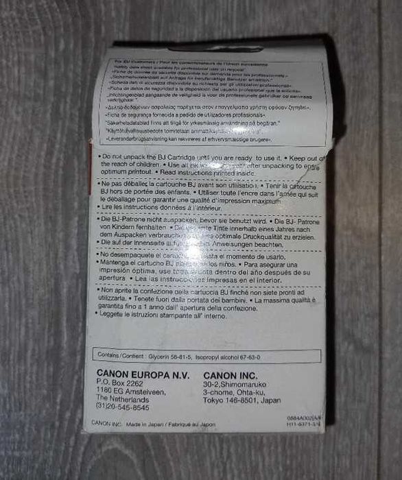 cartus imprimanta Canon BX 3 negru original sigilat