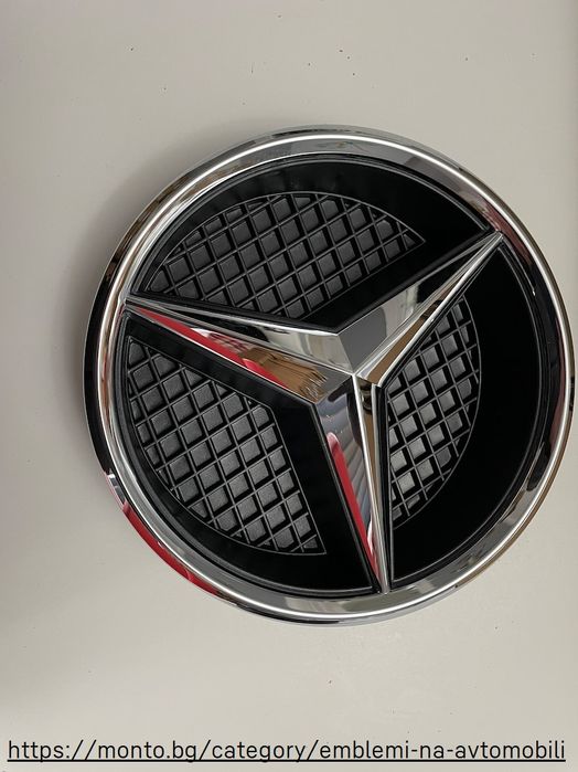 Емблема за Mercedes A-Class W176, C W205, E W212 - 185 мм, monto.bg