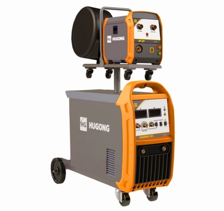 Сварочный инвертоp аппарат полуавтомат Hugong MMA MIG TIG powerstick