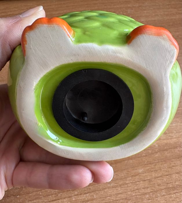 Pușculița bufniță ceramică nouă