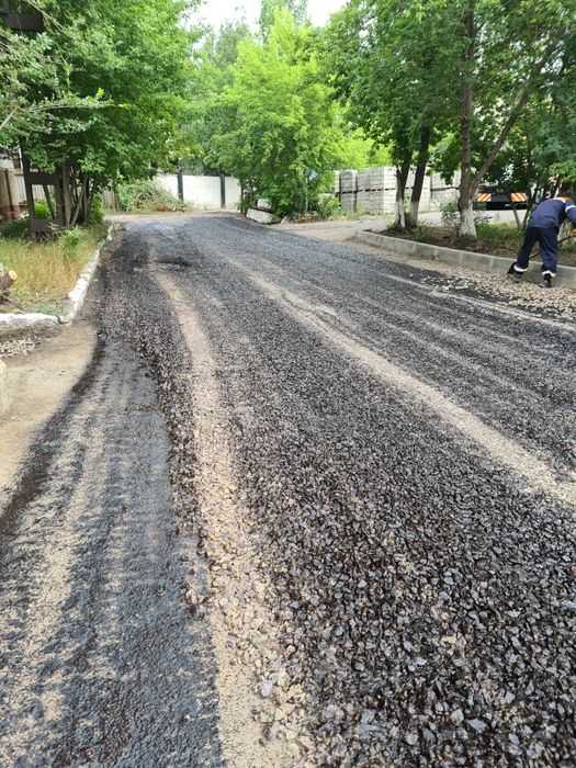 Асфальтирование, асфальт, благоустройство