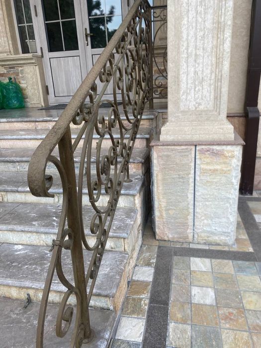 Перила, ограждения, металл Б/у.