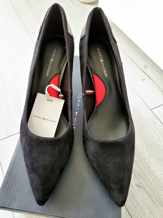 Pantofi Tommy Hilfiger piele