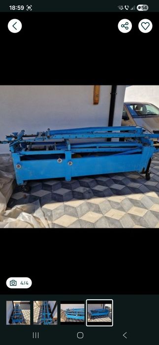 Masina de facut jgheaburi rotunde