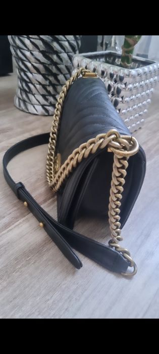 vand geantă Chanel piele caviar