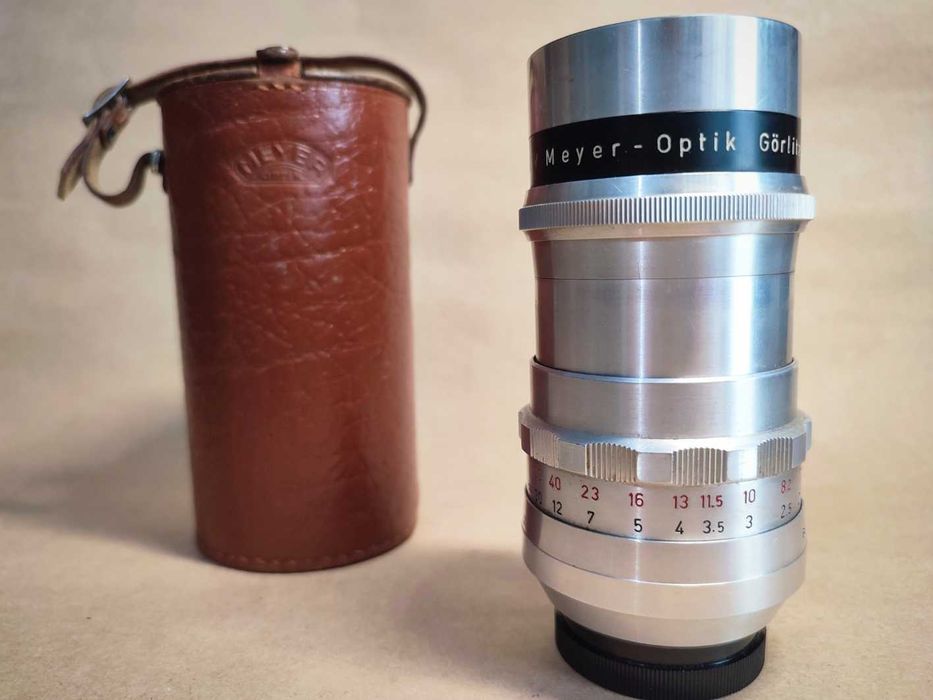 Meyer-Optik Görlitz Trioplan 100mm vintage lens