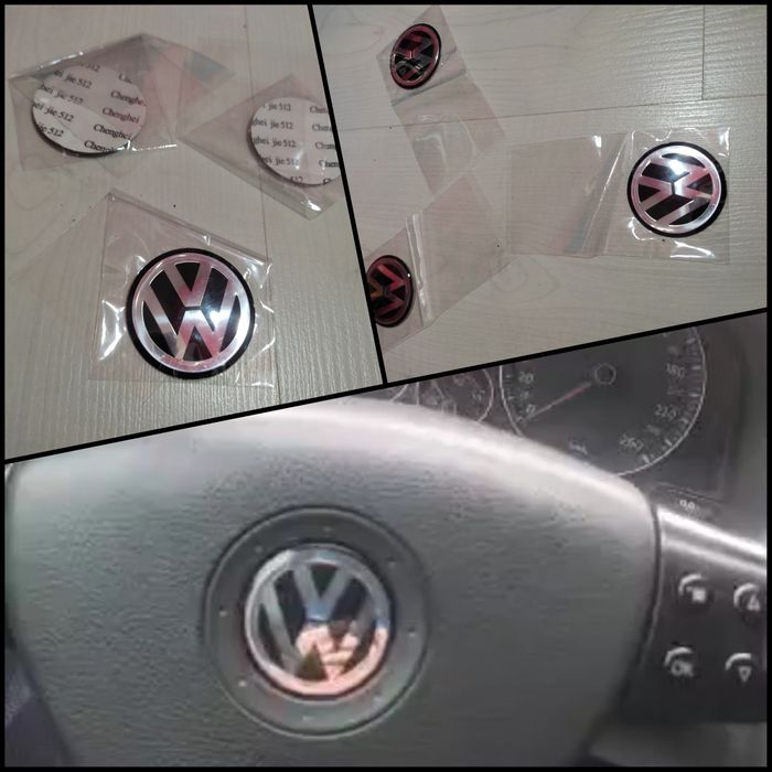 • Оригинални емблеми на VW Golf 5 (предна, задна и за волан) emblema