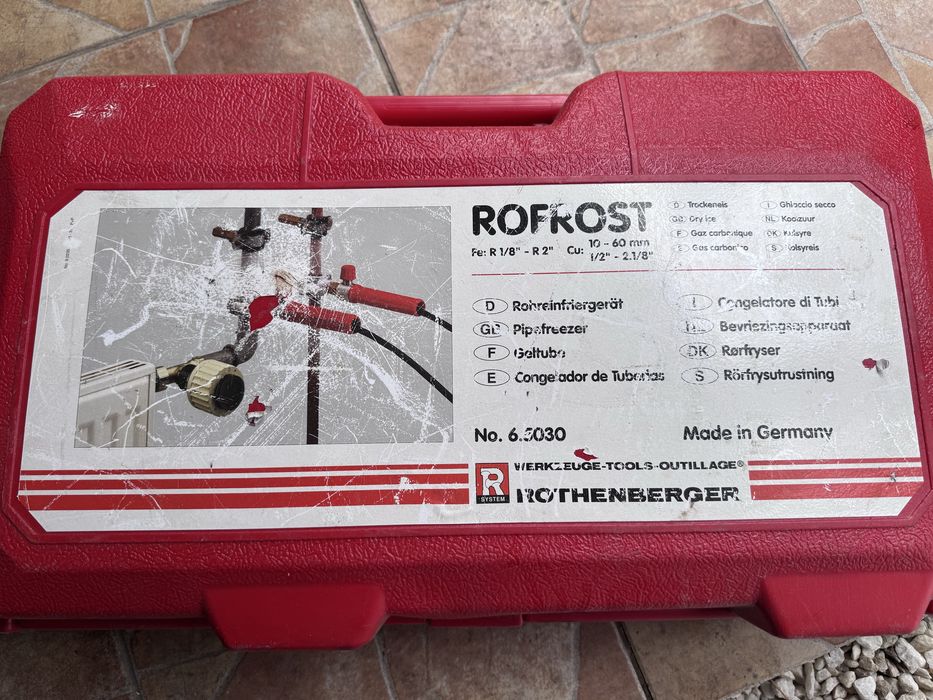 Aparat inghetat rothenberger