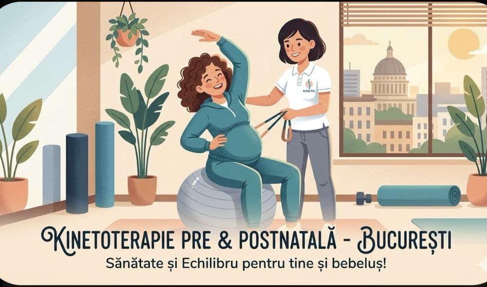 Kinetoterapie pentru gravide,  pre/postnatal