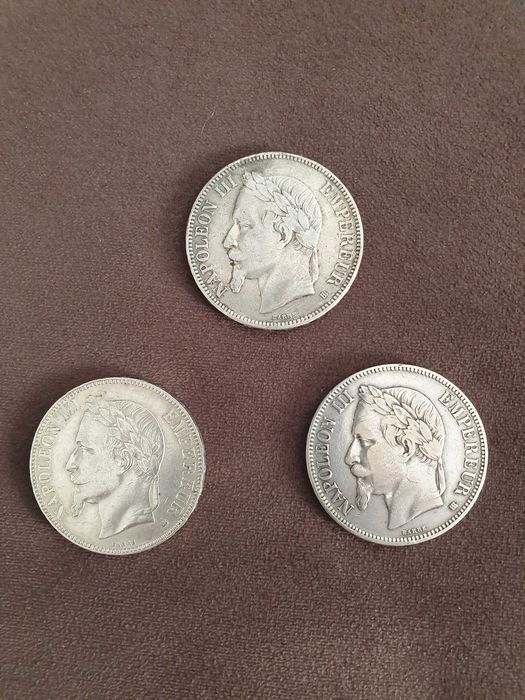 Monede Napoleon 5 franci