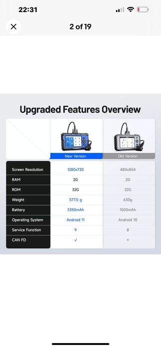 Диагностика TOPDON AD 600 S