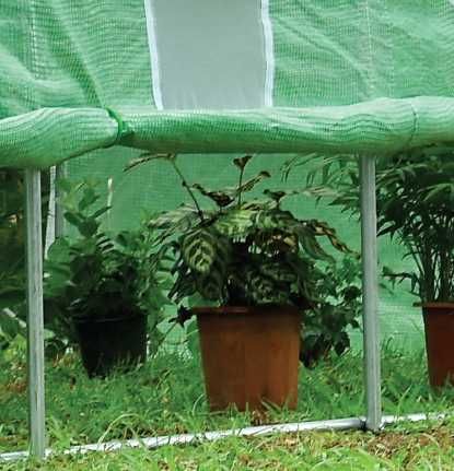 Sera Solar Gradina Tunel Otel Folie Flori Legume 6x3x2m LIVRAT GRATUIT