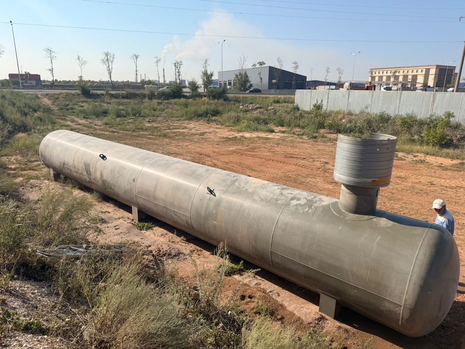 Газгольдер и испаритель