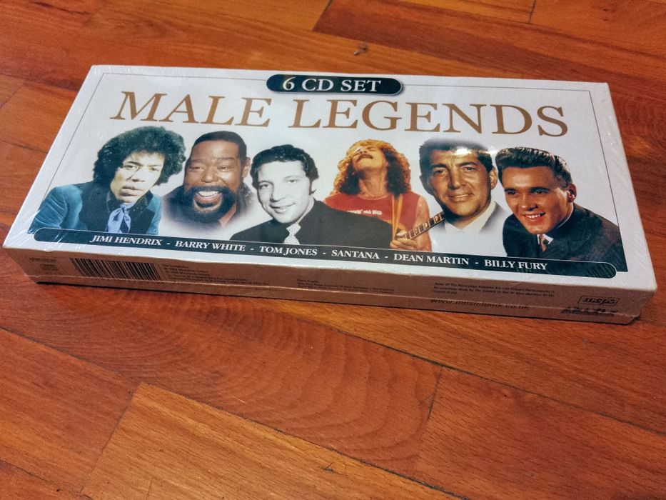 Комплект от 6 броя дискове (CD) Легенди