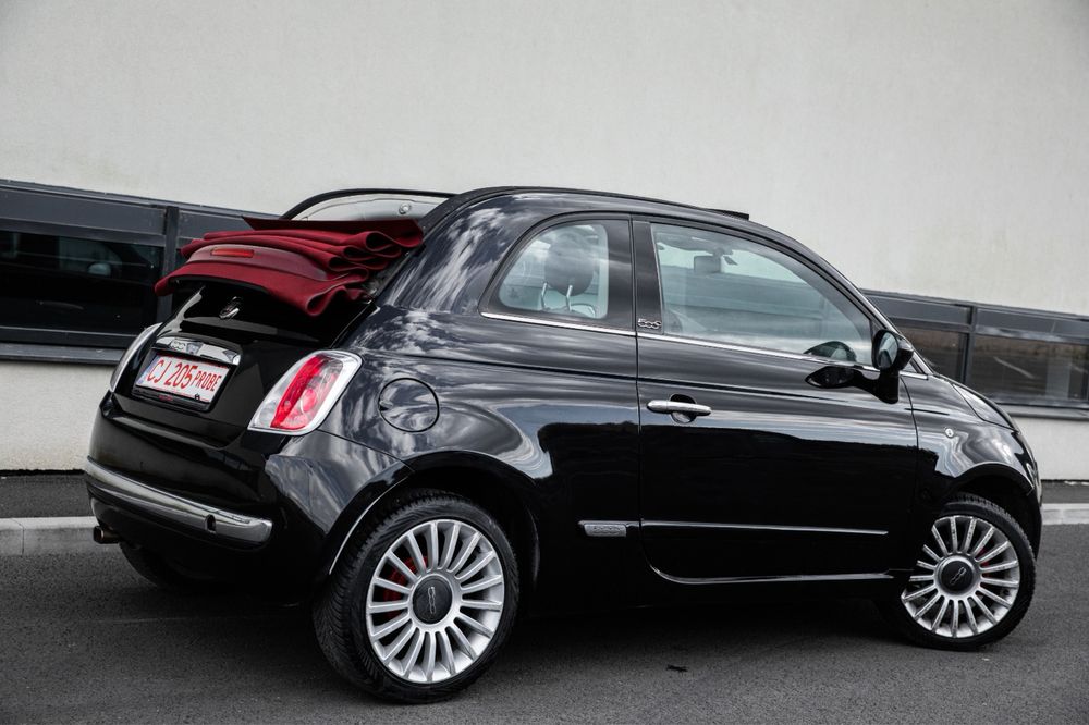 Fiat 500/ 1.2 benzina / cabrio/ decapotabil/ climatronic / posibilitate Rate