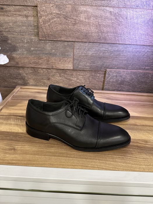 Официални мъжки обувки естествена кожа Teodor