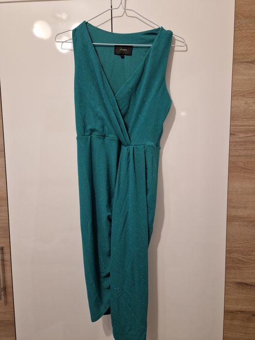 Зелена Официална рокля Юнона