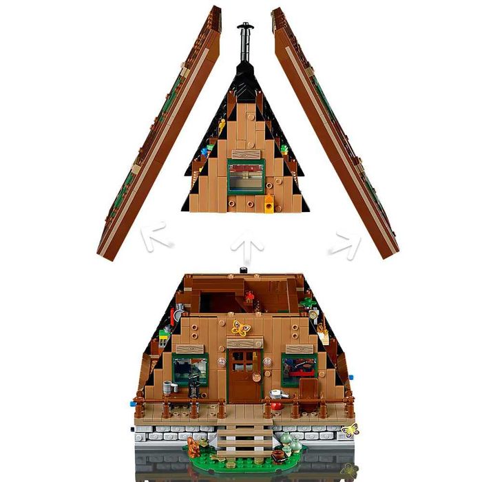 LEGO Ideas 21338 A-Frame Cabin