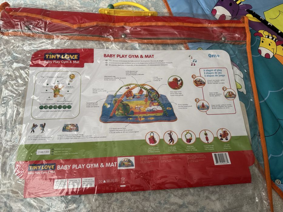 Развивающий коврик tiny love