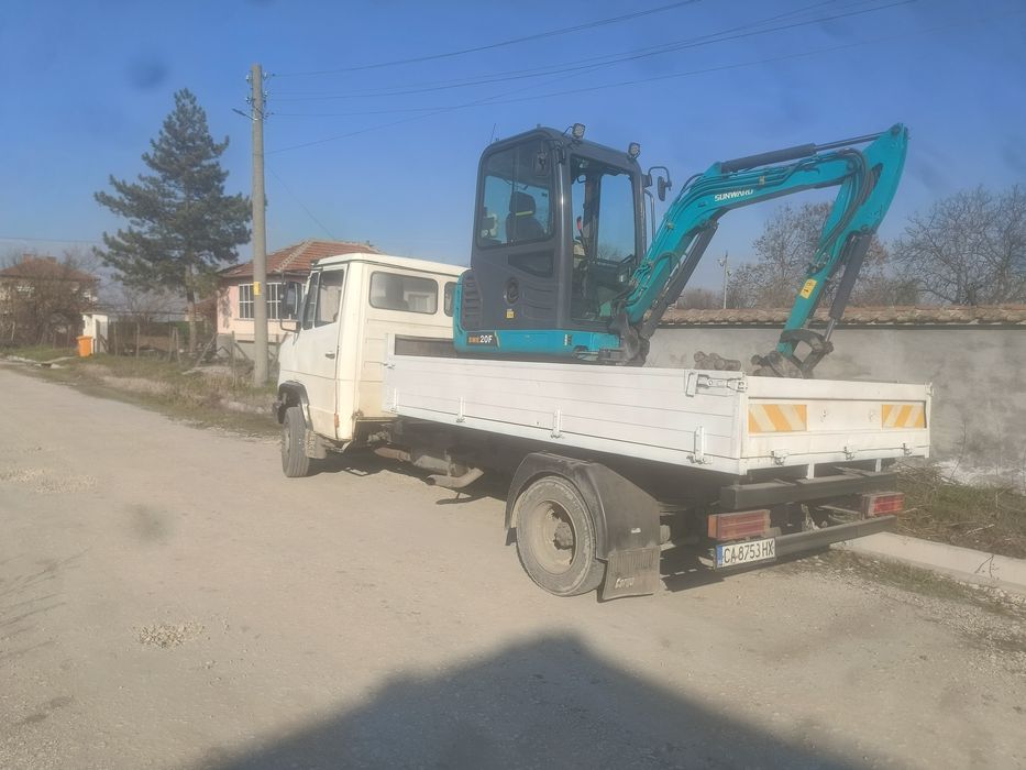 Мини багер и самосвал Пловдив и околията