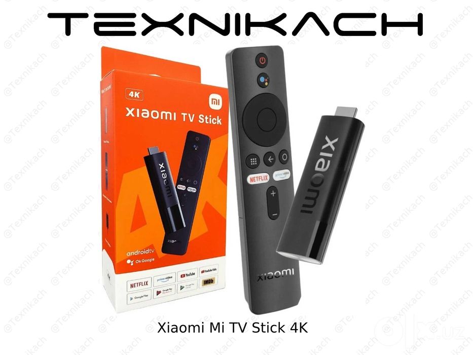 Xiaomi Mi TV Stick 4K • Yetkazib berish • Tekshirib to‘lash
