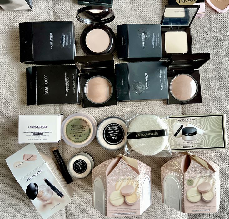 Бази, пудри и спрейове Laura Mercier, Milk, Too Faced, NARS, Mac