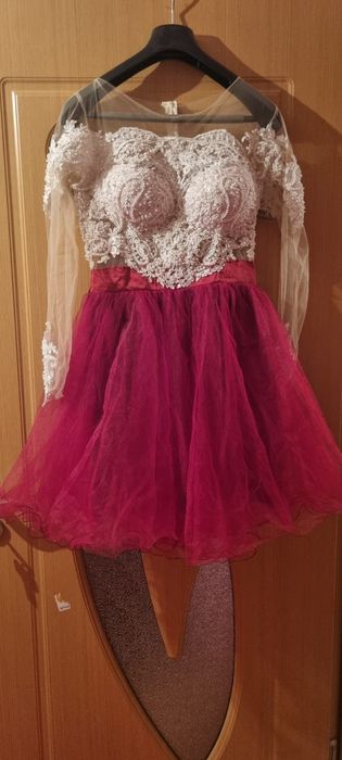 Rochie eleganta rosie