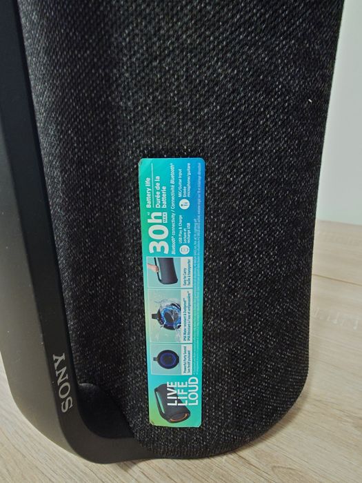 Boxa portabila Sony SRS-XG500, Bluetooth, Baterie 30 ore